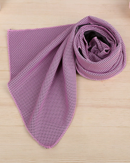 Ręcznik sportowy chłodzący w jednolitych kolorach