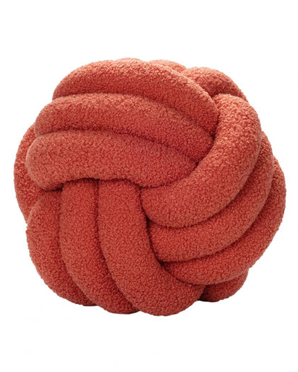 Poduszka dekoracyjna węzeł w jednolitych kolorach