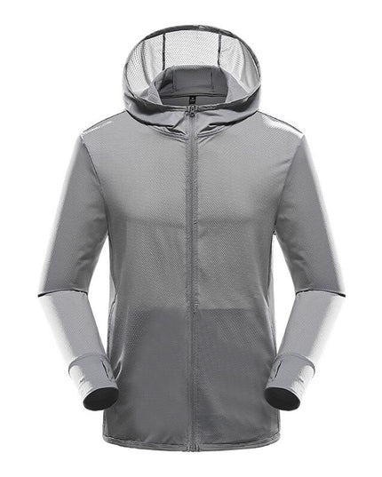 Męska kurtka przejściowa przeciwdeszczowa z kapturem