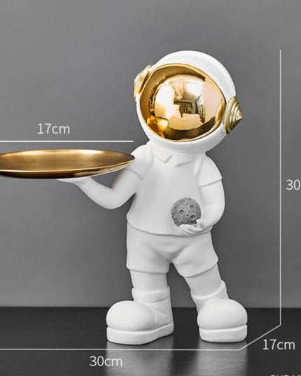 Figurka funkcjonalna astronauta z tacą
