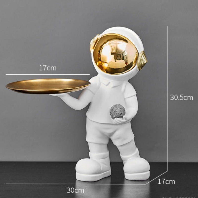 Figurka funkcjonalna astronauta z tacą