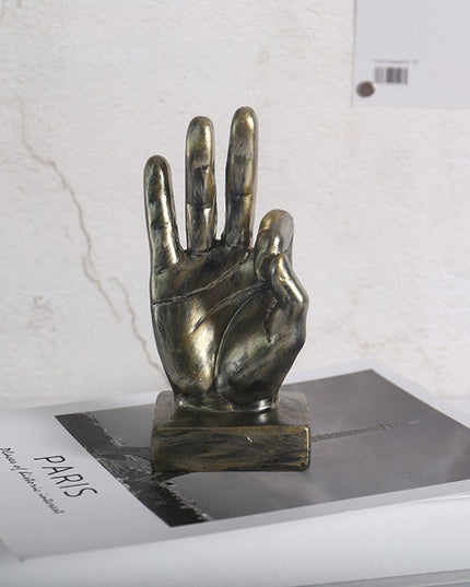 Figurka dekoracyjna palec nowoczesny styl