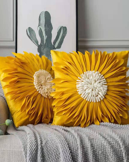 Poszewka na poduszkę dekoracyjna z efektem 3D w nowoczesnym stylu