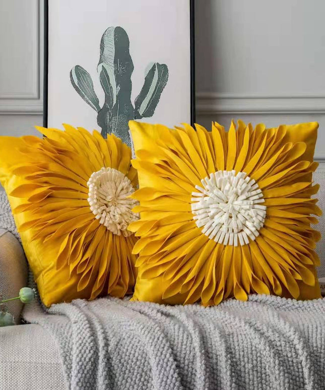 Poszewka na poduszkę dekoracyjna z efektem 3D w nowoczesnym stylu