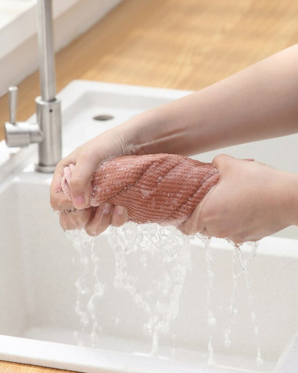 Ręcznik kuchenny do powieszenia w jednolitych kolorach