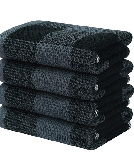 Ręcznik kuchenny bawełniany w kratkę