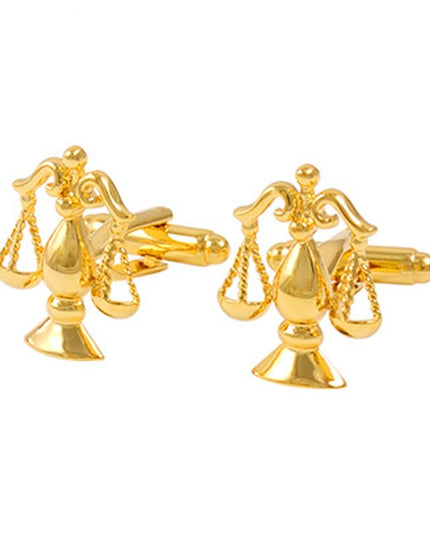 Spinki do koszuli w kształcie wagi