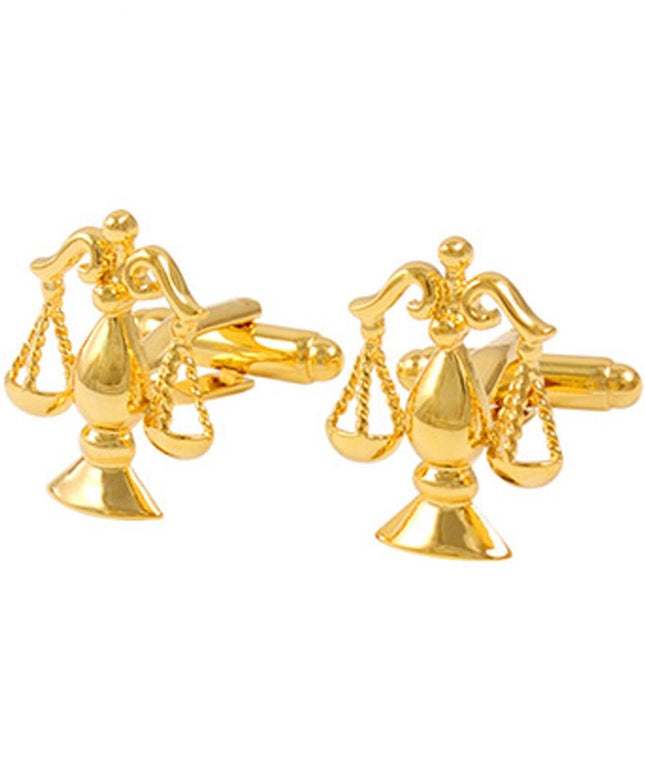 Spinki do koszuli w kształcie wagi