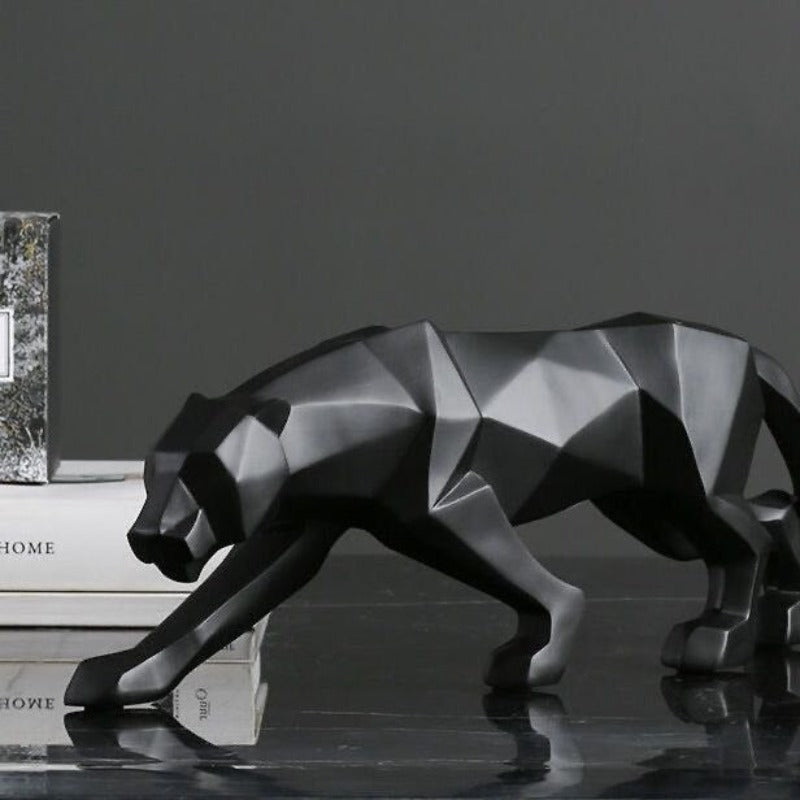 Figurka dekoracyjna zwierzę jaguar