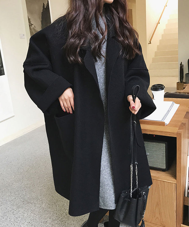 Damski płaszcz jesienny oversize