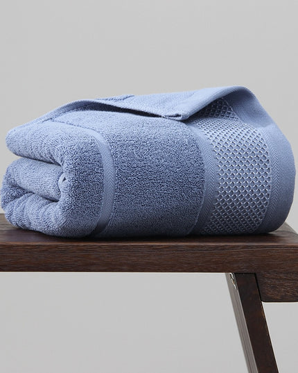 Ręcznik saunowy bawełniany chłonny z eleganckim wykończeniem