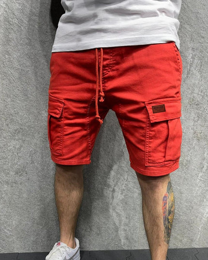 Męskie szorty z kieszeniami