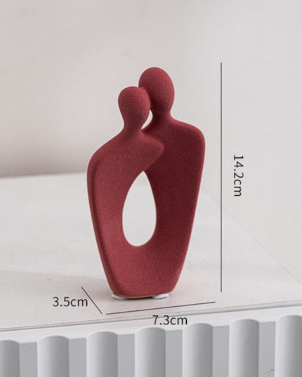 Figurka dekoracyjna ceramiczna wzór postaci