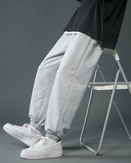 Męskie spodnie treningowe z dresowej tkaniny