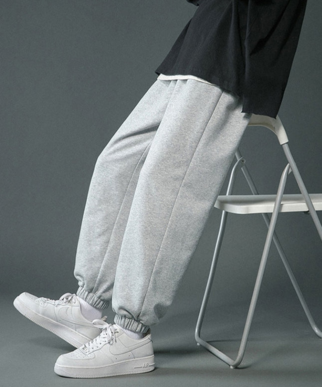 Męskie spodnie treningowe z dresowej tkaniny