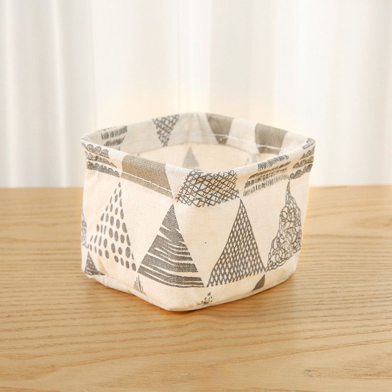 Organizer składane pudełko we wzory