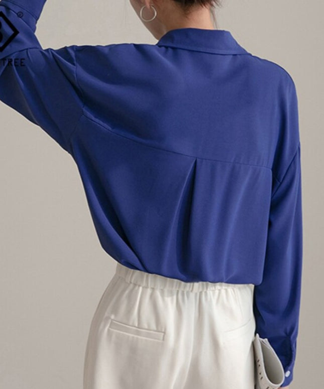 Damska koszula szyfonowa