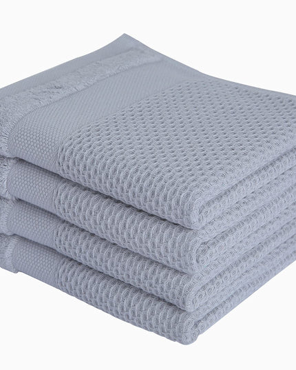 Ręcznik kuchenny bawełniany z ozdobnym wykończeniem