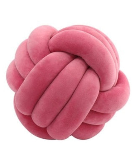 Poduszka dekoracyjna węzeł w pastelowych kolorach