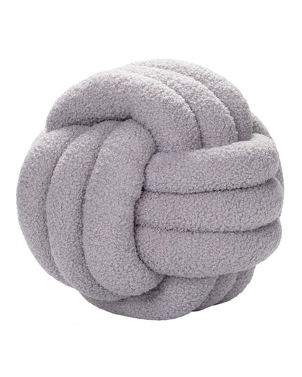 Poduszka dekoracyjna węzeł w jednolitych kolorach