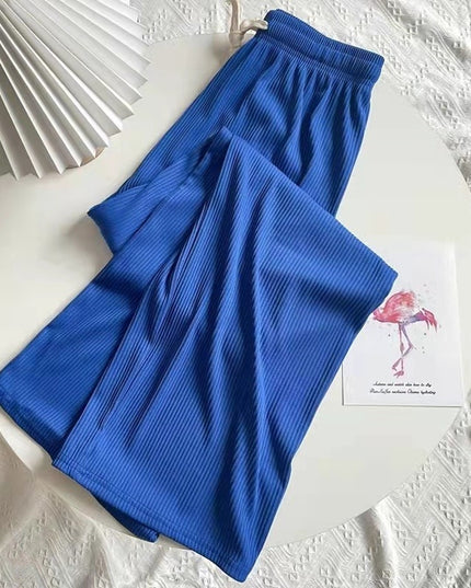 Damskie spodnie dresowe z prostymi nogawkami