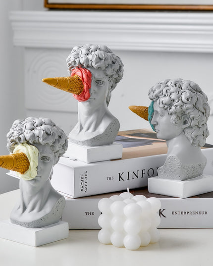 Figurka dekoracyjna posąg abstrakcyjny styl