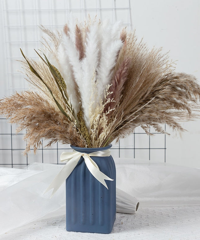 Trawa pampasowa gotowa kompozycja długość 40 cm 80 sztuk