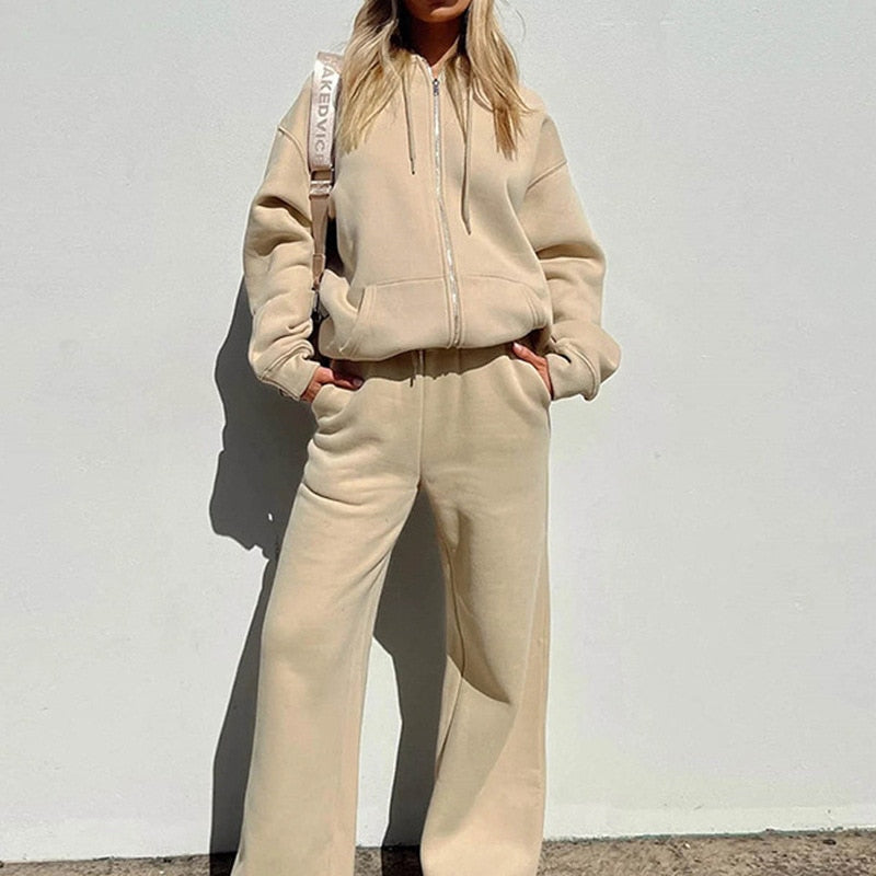 Damska bluza oversize rozpinana z kapturem