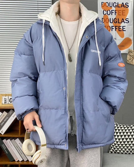 Męska kurtka zimowa pikowana z ociepleniem