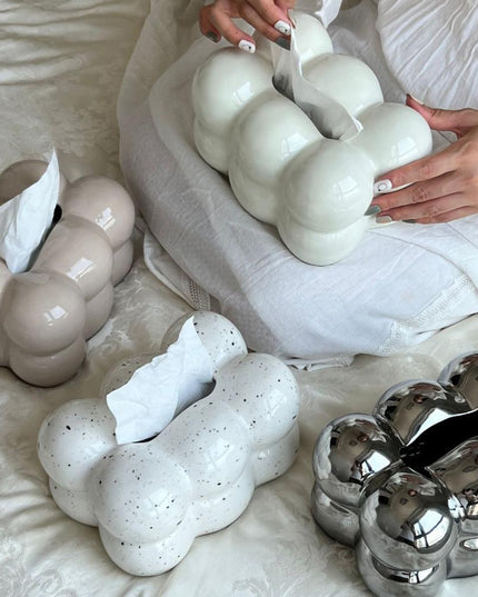 Pudełko na chusteczki serwetnik w stylu vintage