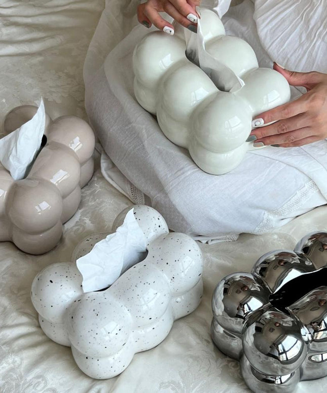 Pudełko na chusteczki serwetnik w stylu vintage