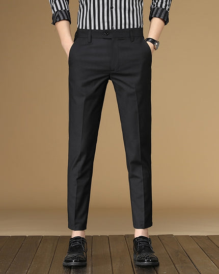 Męskie spodnie chinosy o klasycznym kroju