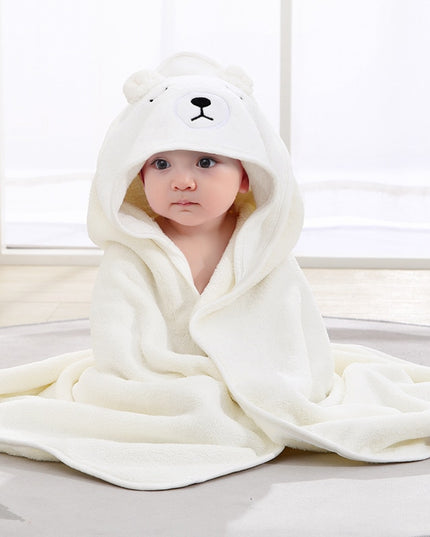 Ręcznik dziecięcy ze zwierzątkiem na kapturze
