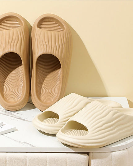 Klapki w pastelowych kolorach