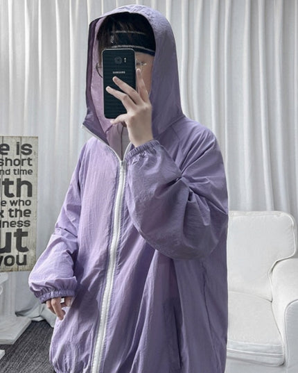 Męska kurtka przejściowa cienka oversize