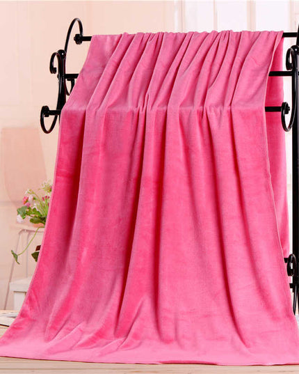 Ręcznik saunowy chłonny w jednolitych kolorach