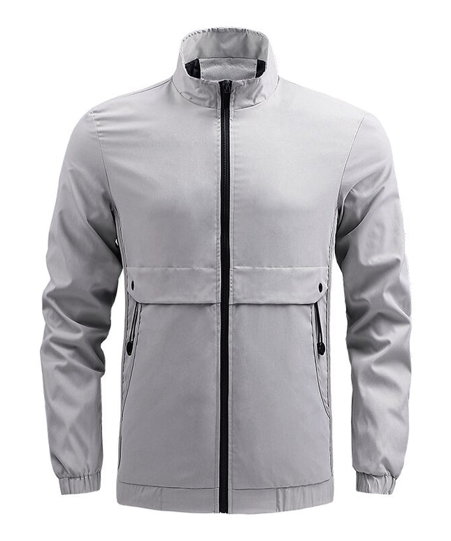 Męska kurtka przejściowa trekkingowa wiatrówka przeciwdeszczowa