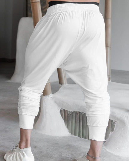 Męskie spodnie treningowe z elastycznej tkaniny