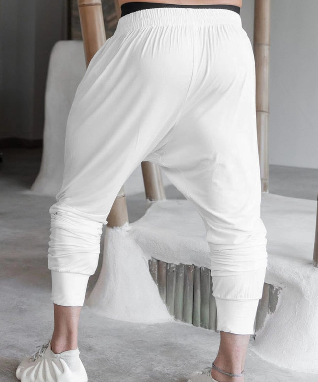 Męskie spodnie treningowe z elastycznej tkaniny