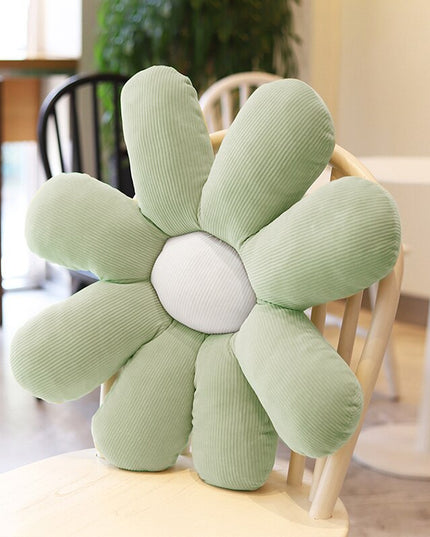 Poduszka dekoracyjna w kształcie stokrotki w jasnych kolorach