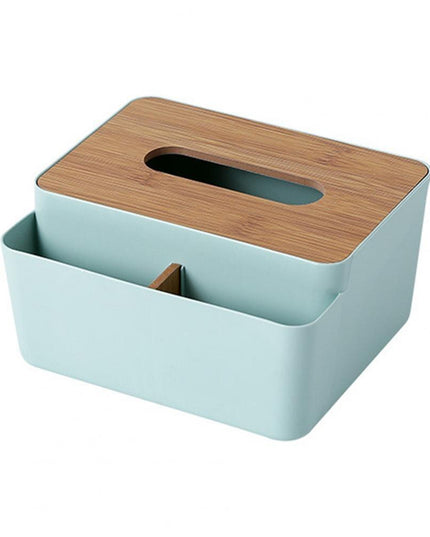 Pudełko na chusteczki z przegródkami organizer