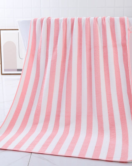 Ręcznik łazienkowy kąpielowy w paski