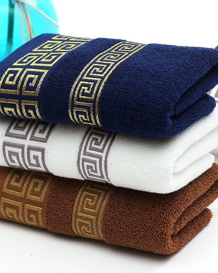 Ręcznik łazienkowy z eleganckim wzorem