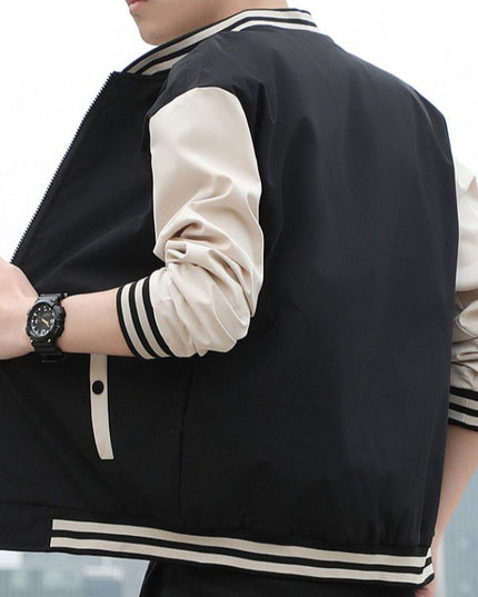 Męska kurtka przejściowa bomberka typu bejsbolówka