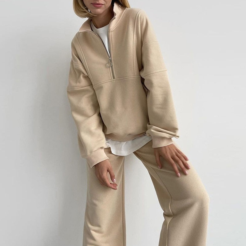 Damska bluza oversize rozpinana z kapturem