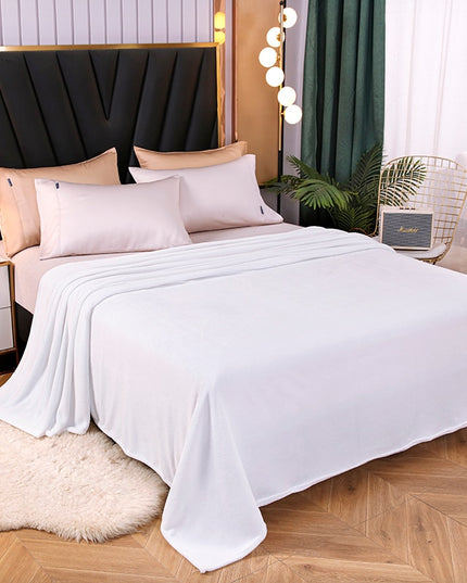 Miękki koc z krótkim włosiem