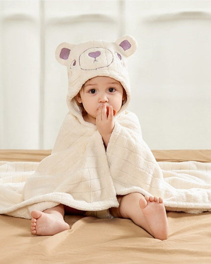 Ręcznik dziecięcy z misiem, słoniem, reniferem lub kaczką