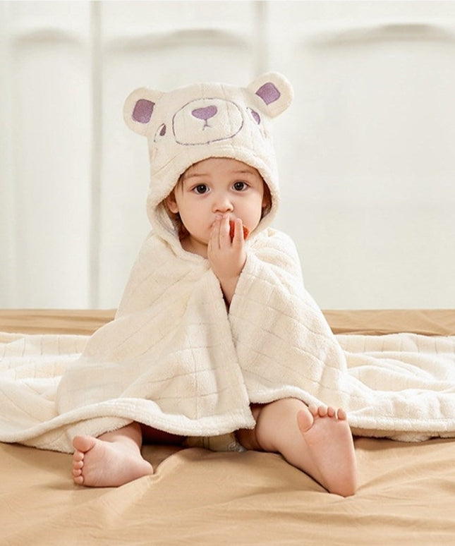 Ręcznik dziecięcy z misiem, słoniem, reniferem lub kaczką