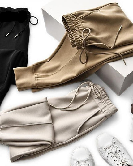 Damskie spodnie dresowe o eleganckim kroju