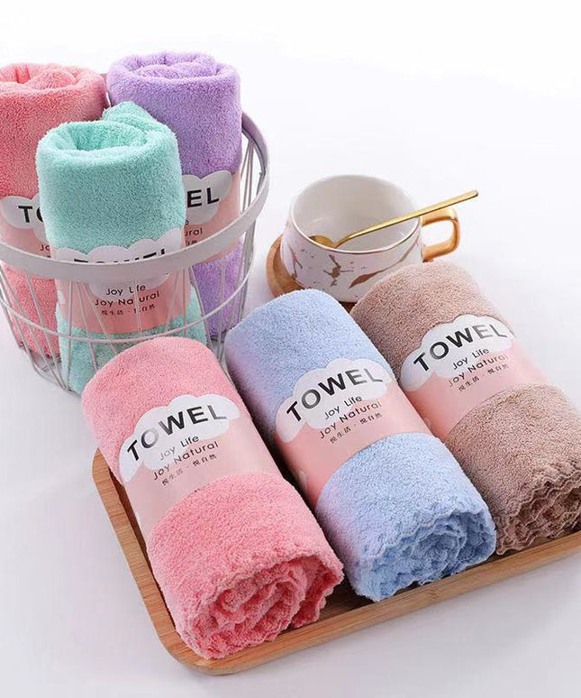 Ręcznik łazienkowy w pastelowych kolorach